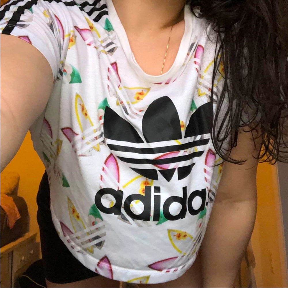 Adidas Cropped Tshirt